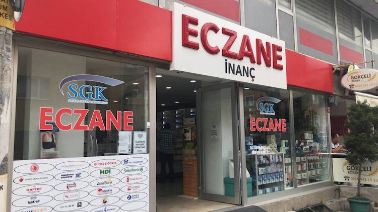 Eczane İnanç tabela uygulaması